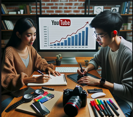 Demonstration der Verwendung des Tools 'YouTube Views Kaufen', um das Markenengagement auf YouTube Kids zu steigern.